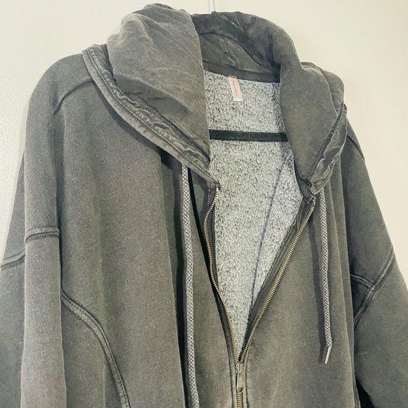 NWOT FP Movement Hoodie Sweat Jacket - Picture 6 of 9